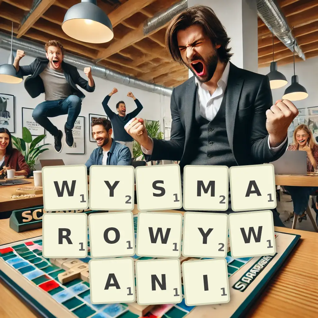 Słowa z liter WYSMAROWYWANI