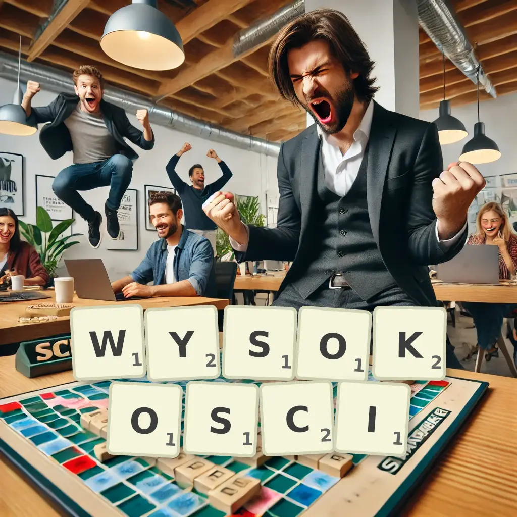 Lista słów z liter WYSOKOŚCI Słowa z liter WYSOKOŚCI