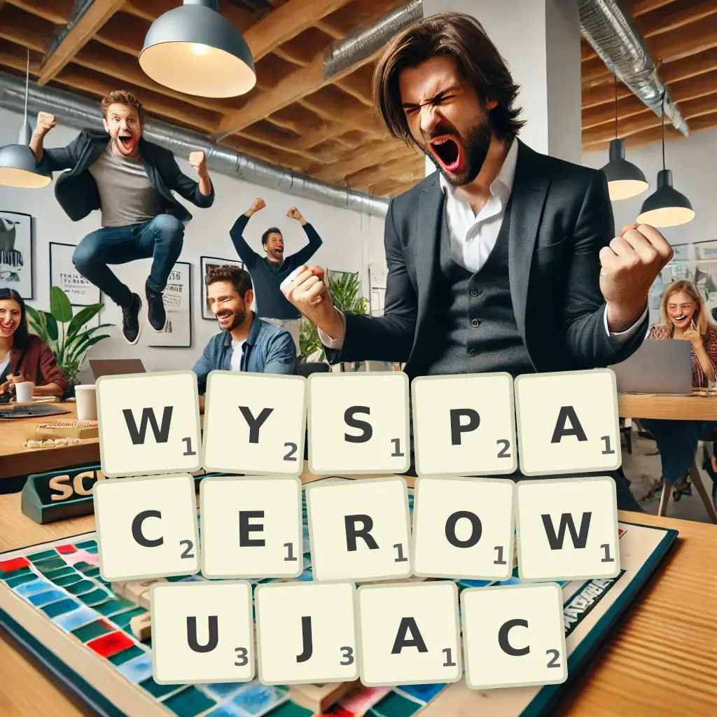 Słowa z liter WYSPACEROWUJĄC