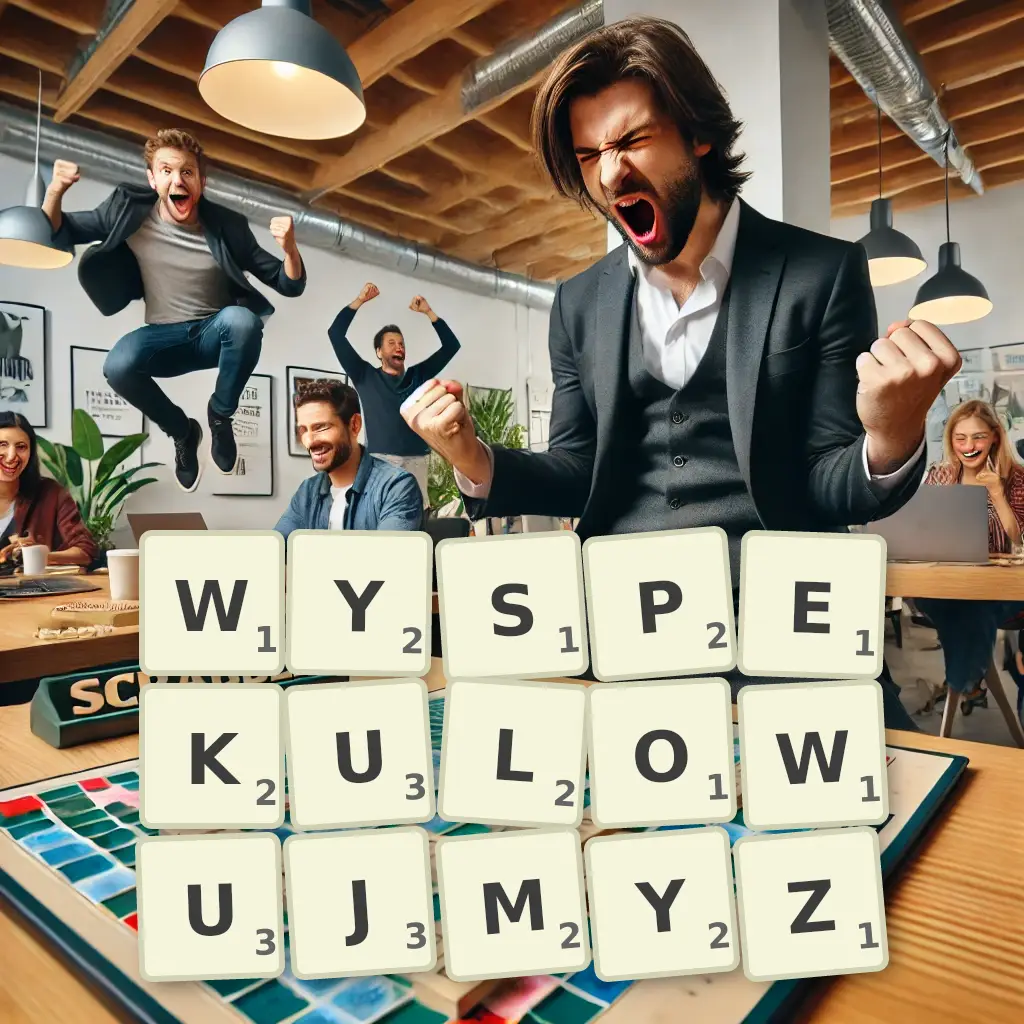 Słowa z liter WYSPEKULOWUJMYŻ