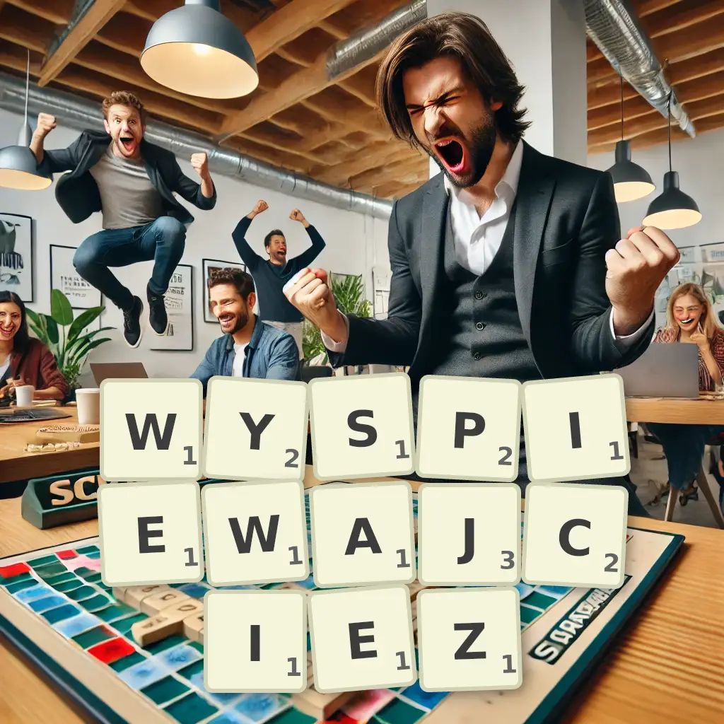 Słowa z liter WYŚPIEWAJCIEŻ