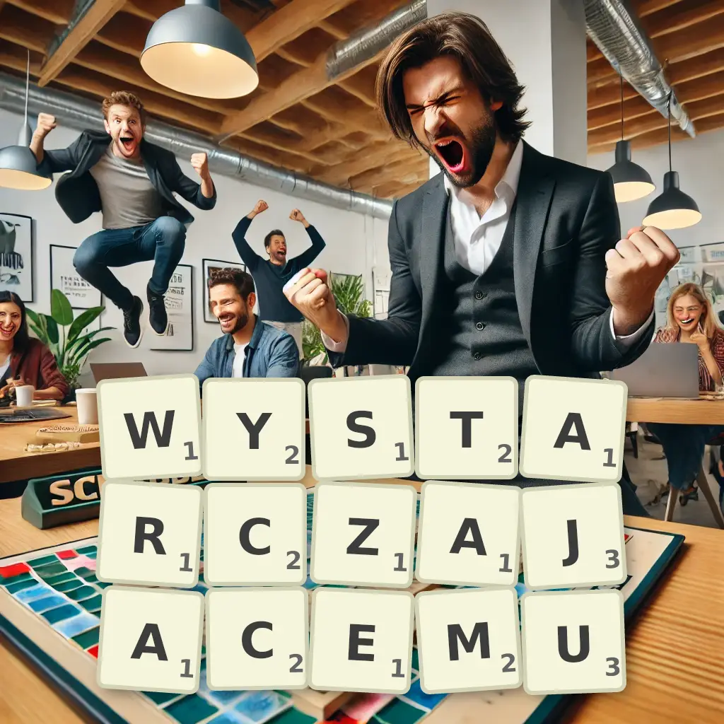 Słowa z liter WYSTARCZAJĄCEMU