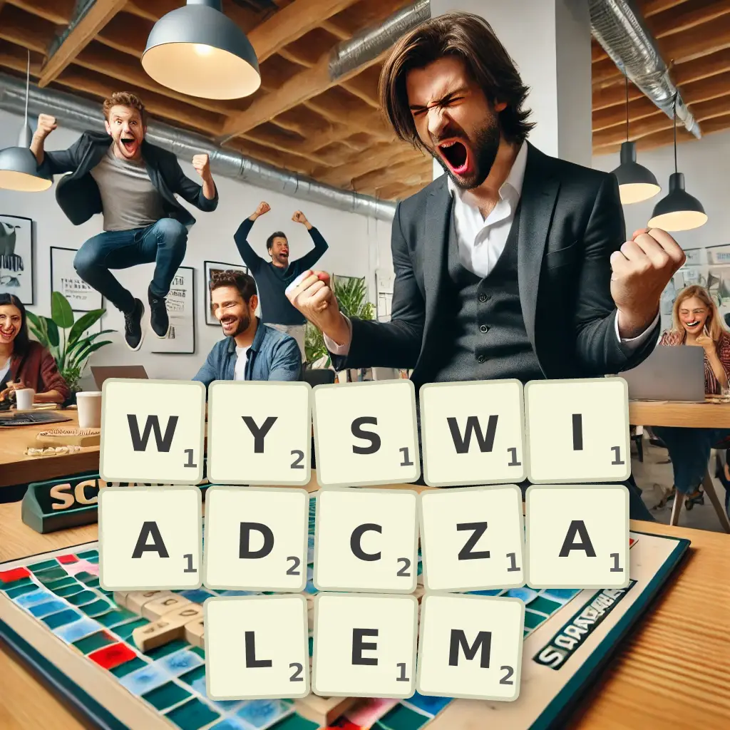 Słowa z liter WYŚWIADCZAŁEM
