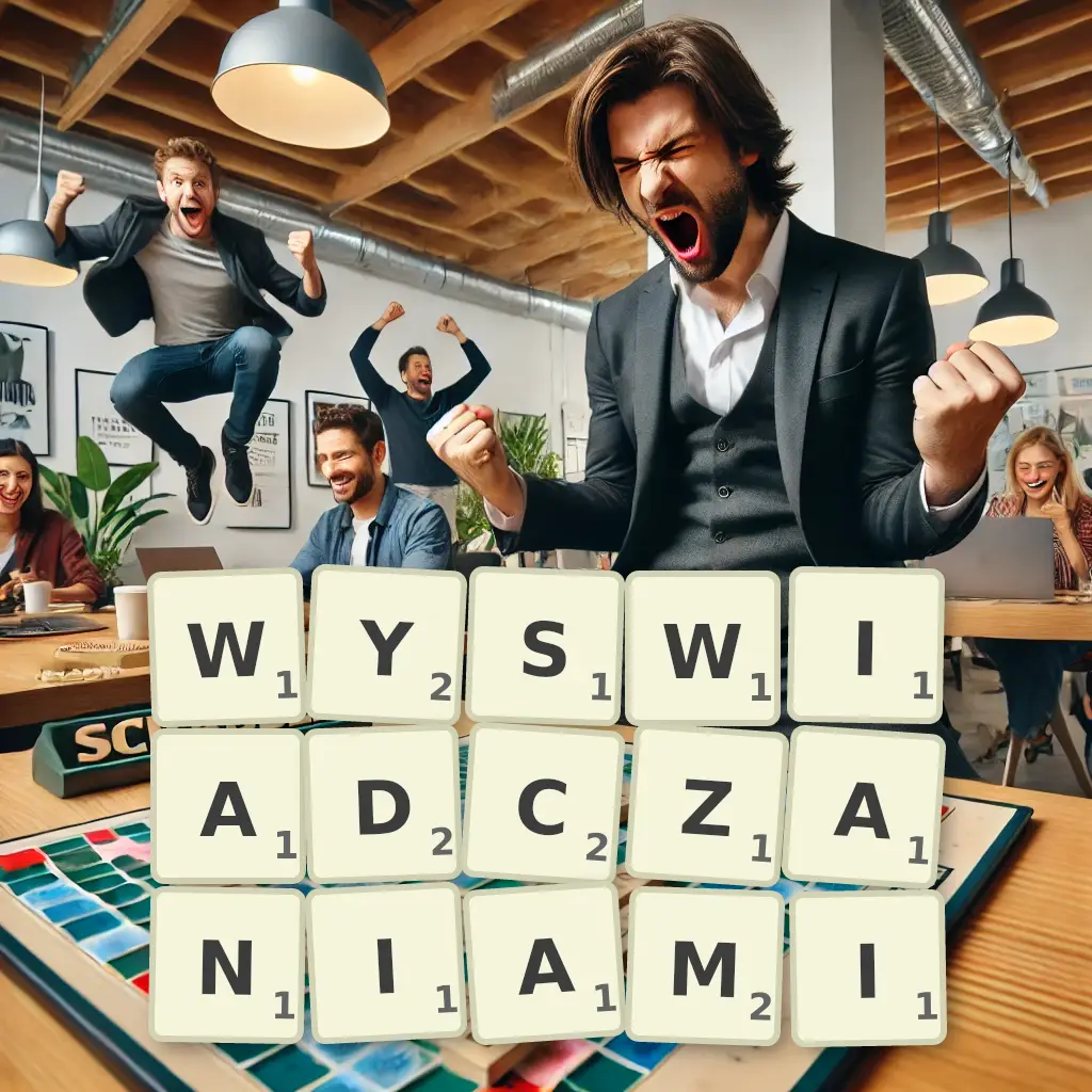 Słowa z liter WYŚWIADCZANIAMI