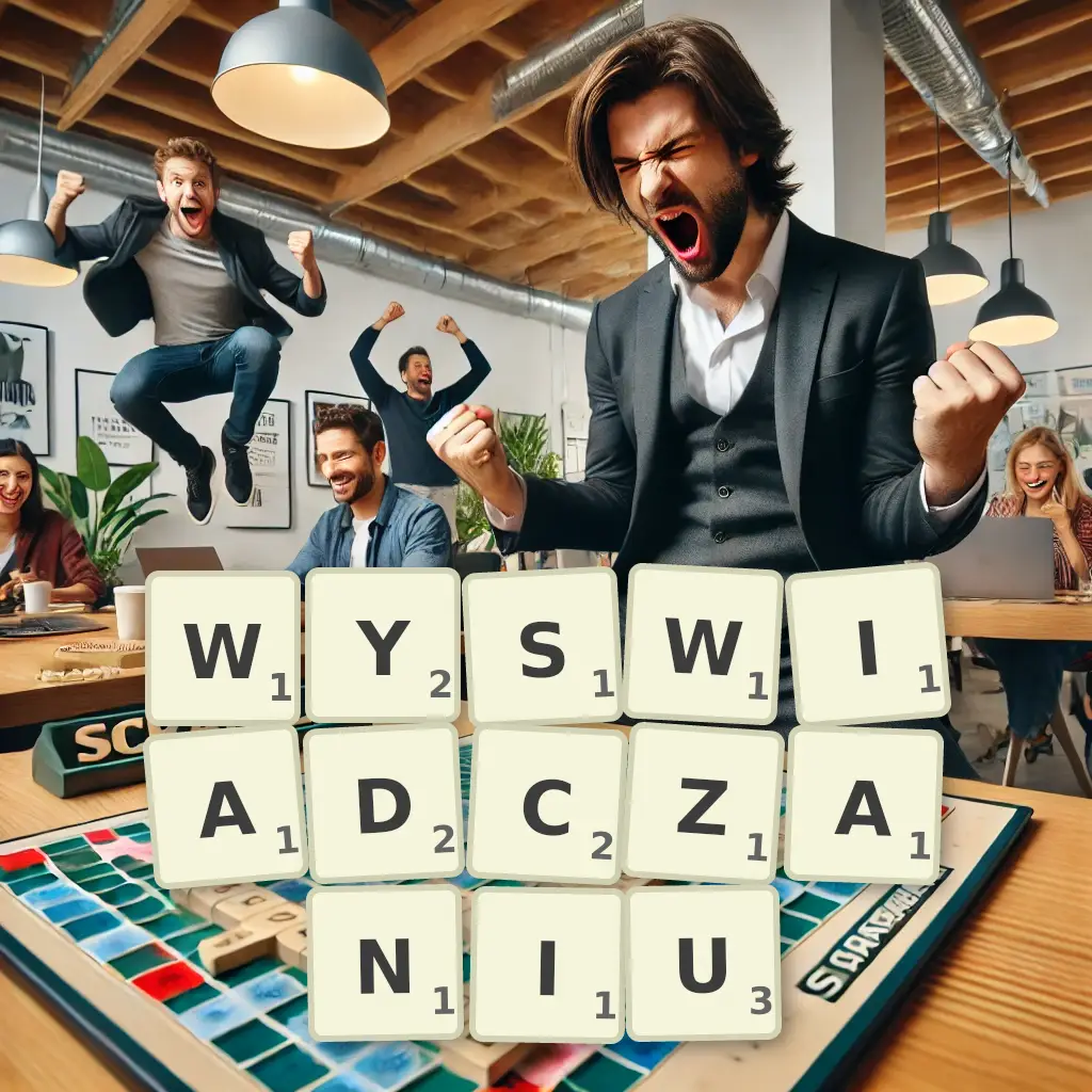 Słowa z liter WYŚWIADCZANIU