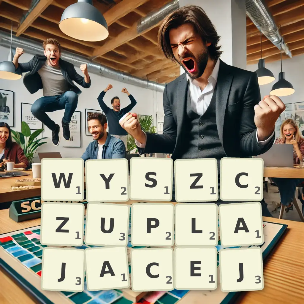Słowa z liter WYSZCZUPLAJĄCEJ