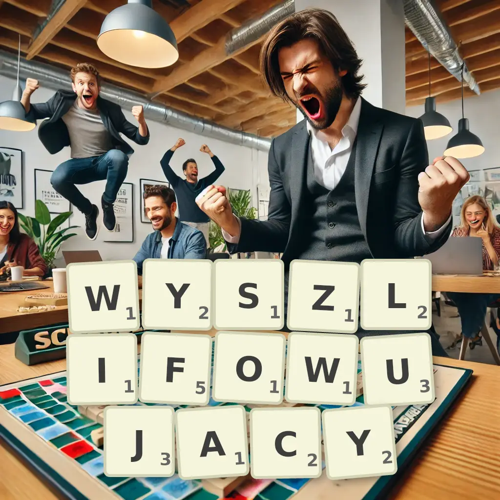 Słowa z liter WYSZLIFOWUJĄCY