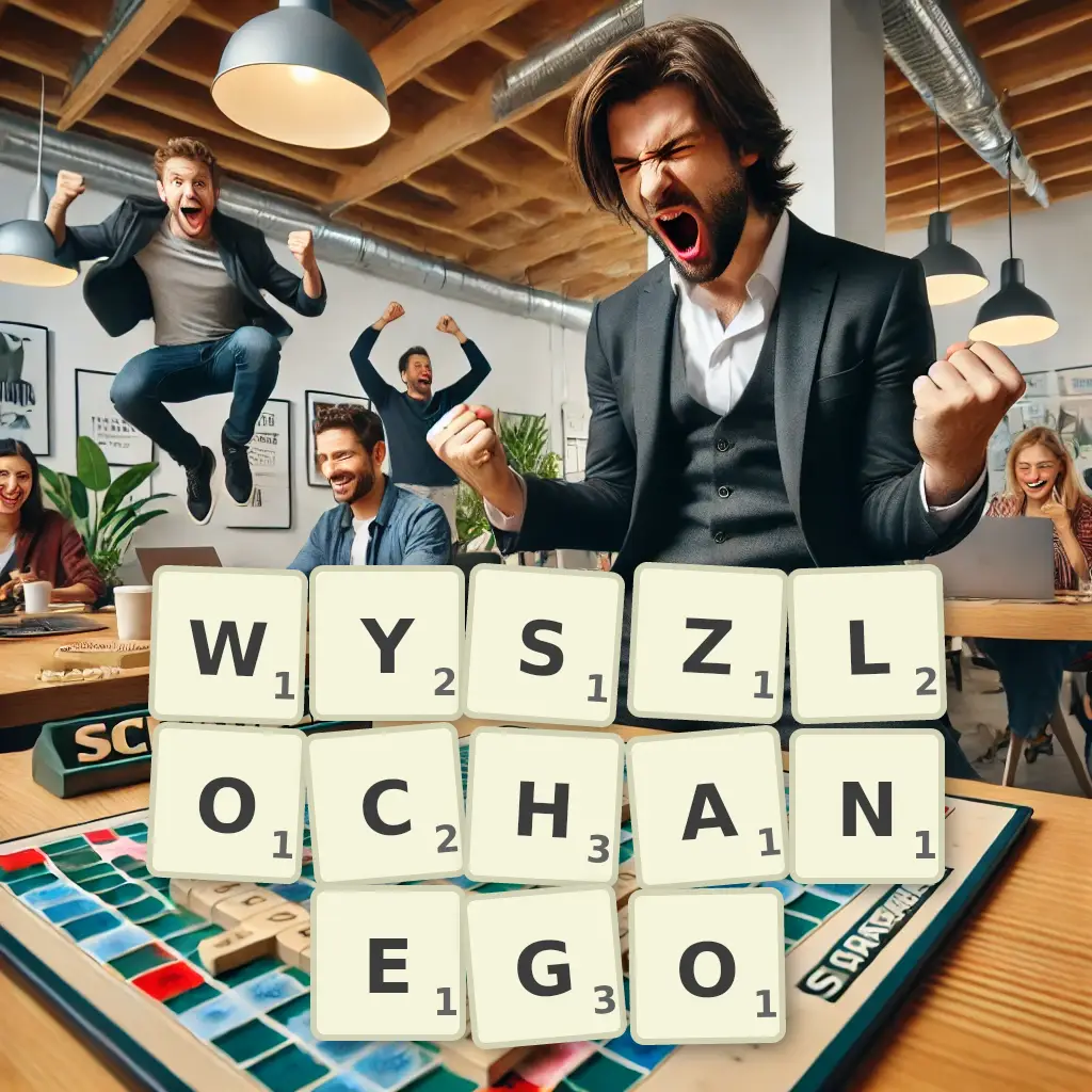 Słowa z liter WYSZLOCHANEGO