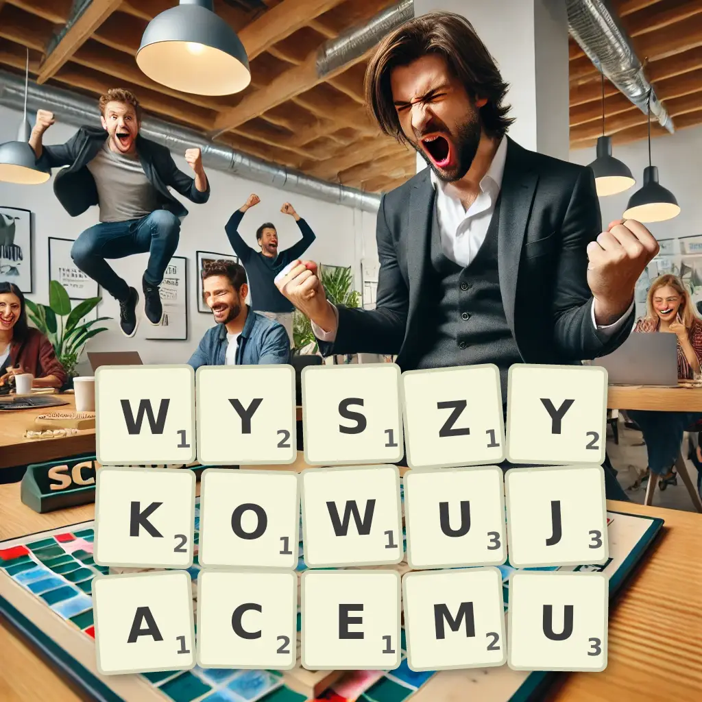 Słowa z liter WYSZYKOWUJĄCEMU