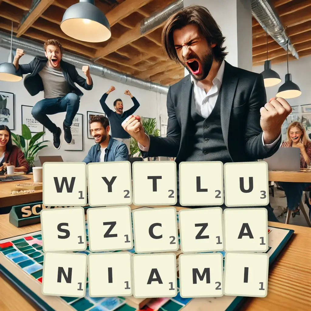 Słowa z liter WYTŁUSZCZANIAMI