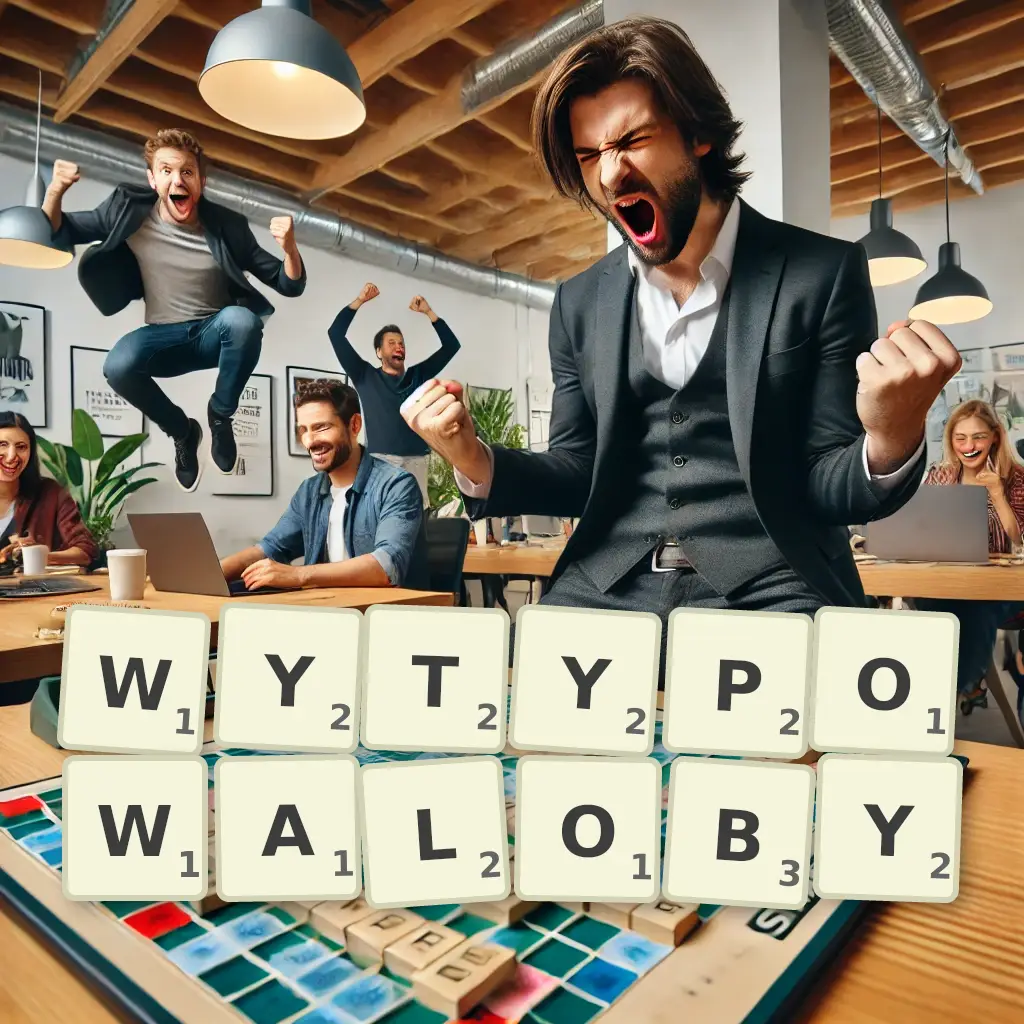 Lista słów z liter WYTYPOWAŁOBY Słowa z liter WYTYPOWAŁOBY