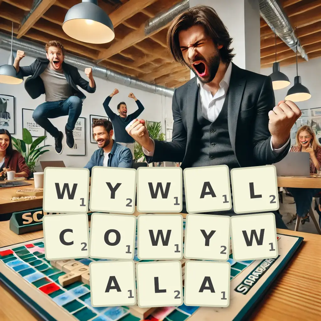 Słowa z liter WYWALCOWYWAŁA