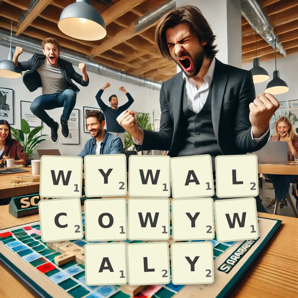 Słowa z liter WYWALCOWYWAŁY