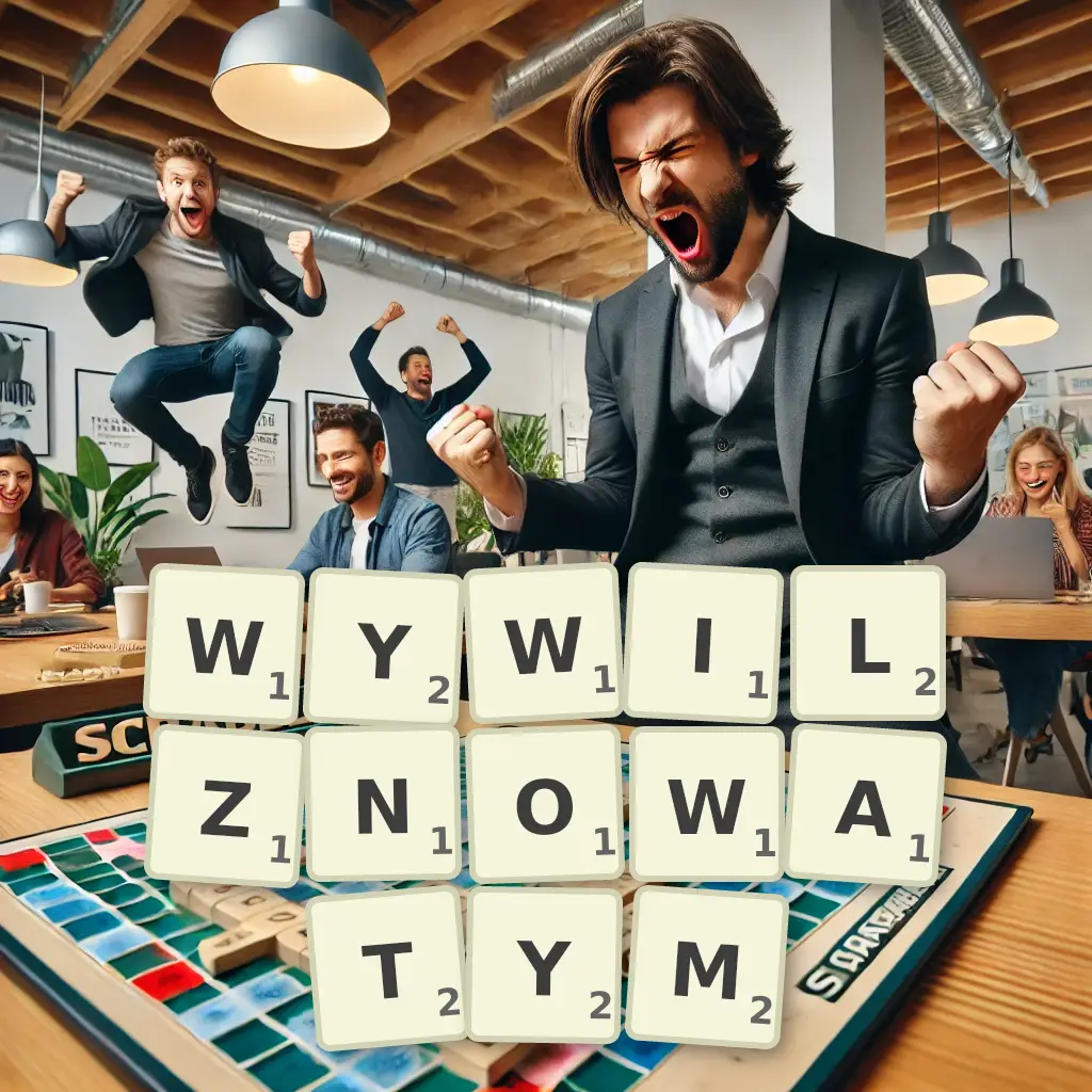 Słowa z liter WYWILŻNOWATYM