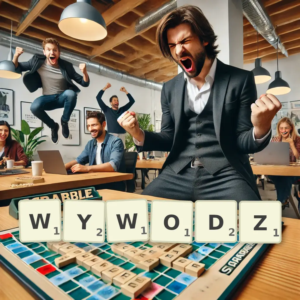 Słowa z liter WYWÓDŹ