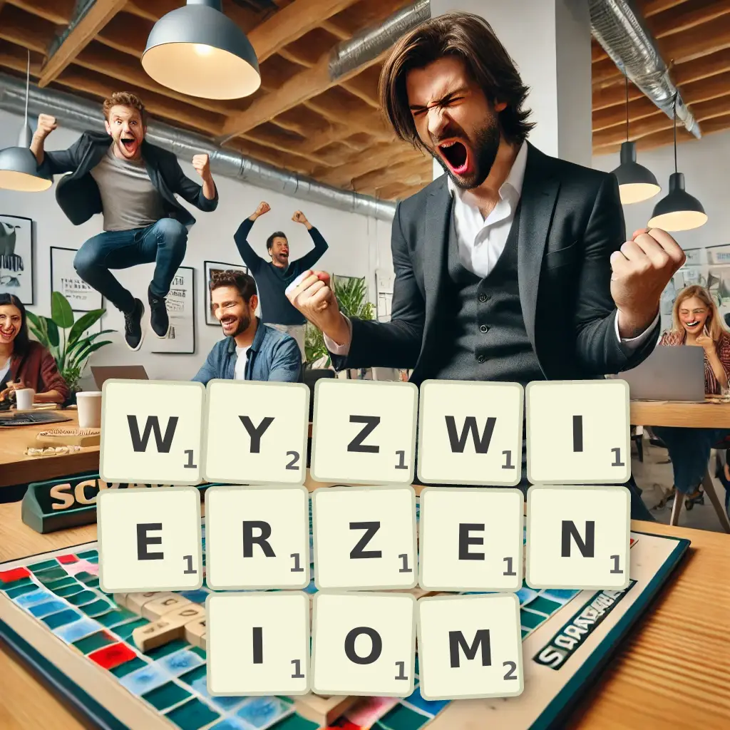 Słowa z liter WYZWIERZENIOM