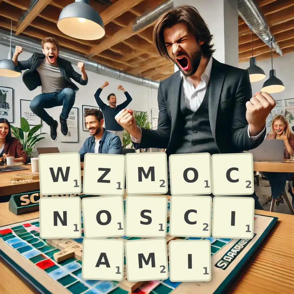 Słowa z liter WZMOCNOŚCIAMI