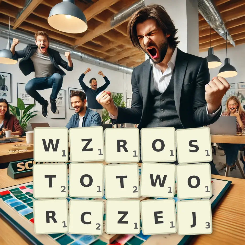 Słowa z liter WZROSTOTWÓRCZEJ
