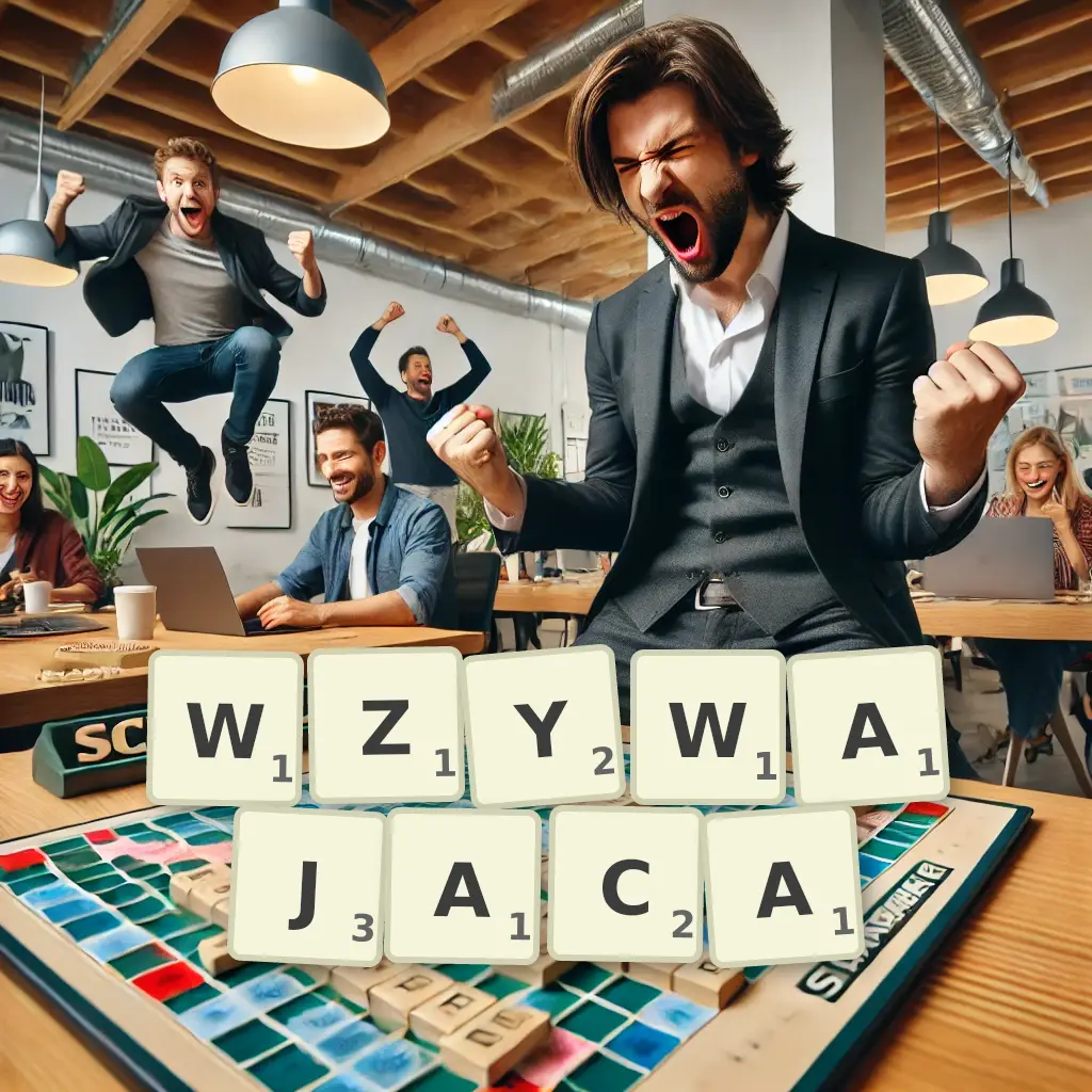Słowa z liter WZYWAJĄCĄ