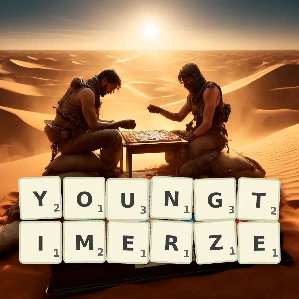 Słowa z liter YOUNGTIMERZE