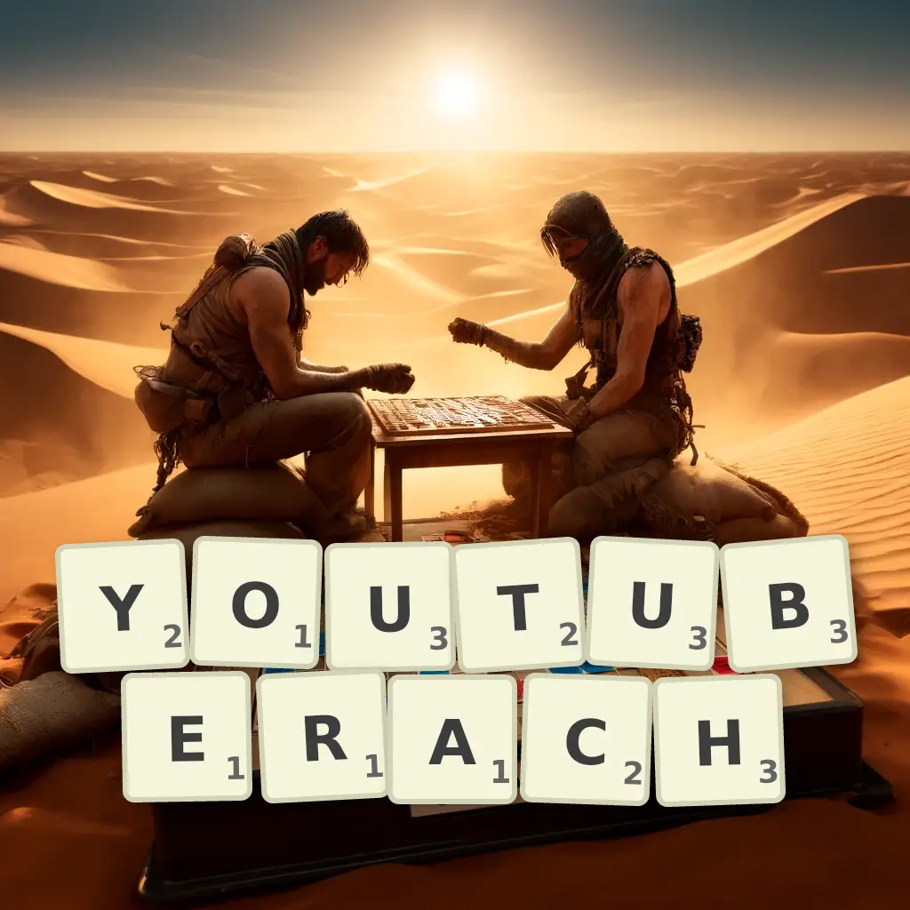 Słowa z liter YOUTUBERACH
