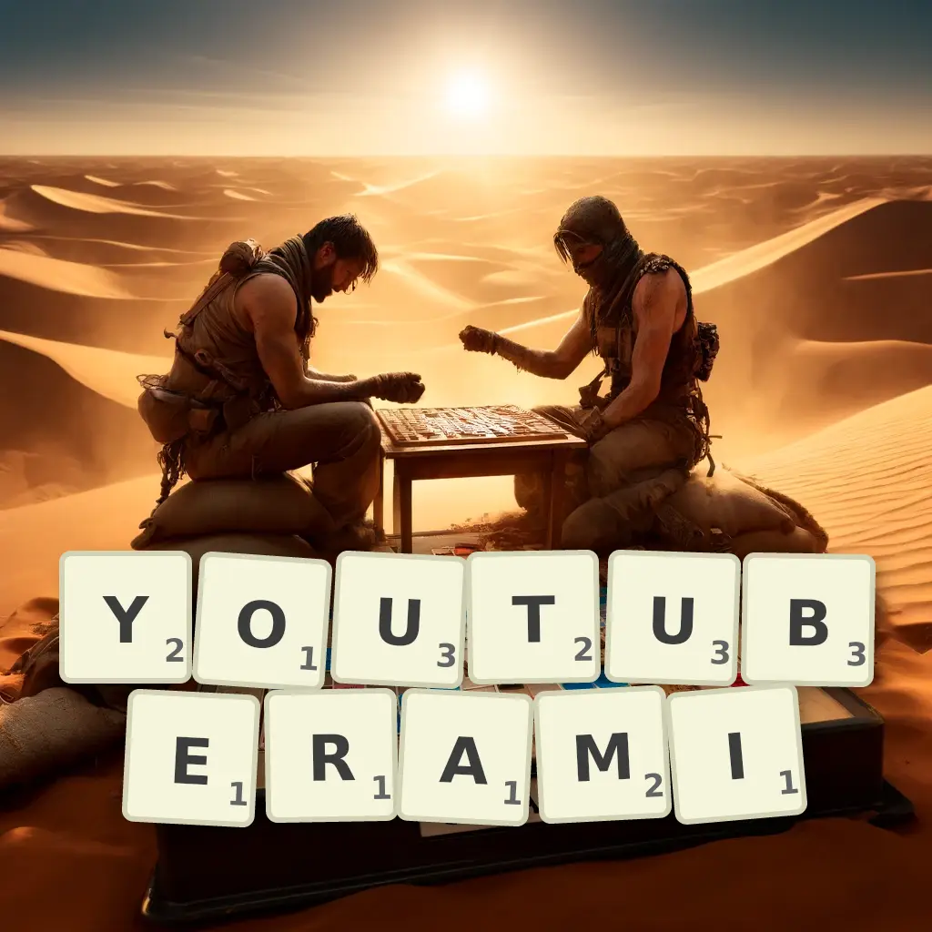 Słowa z liter YOUTUBERAMI