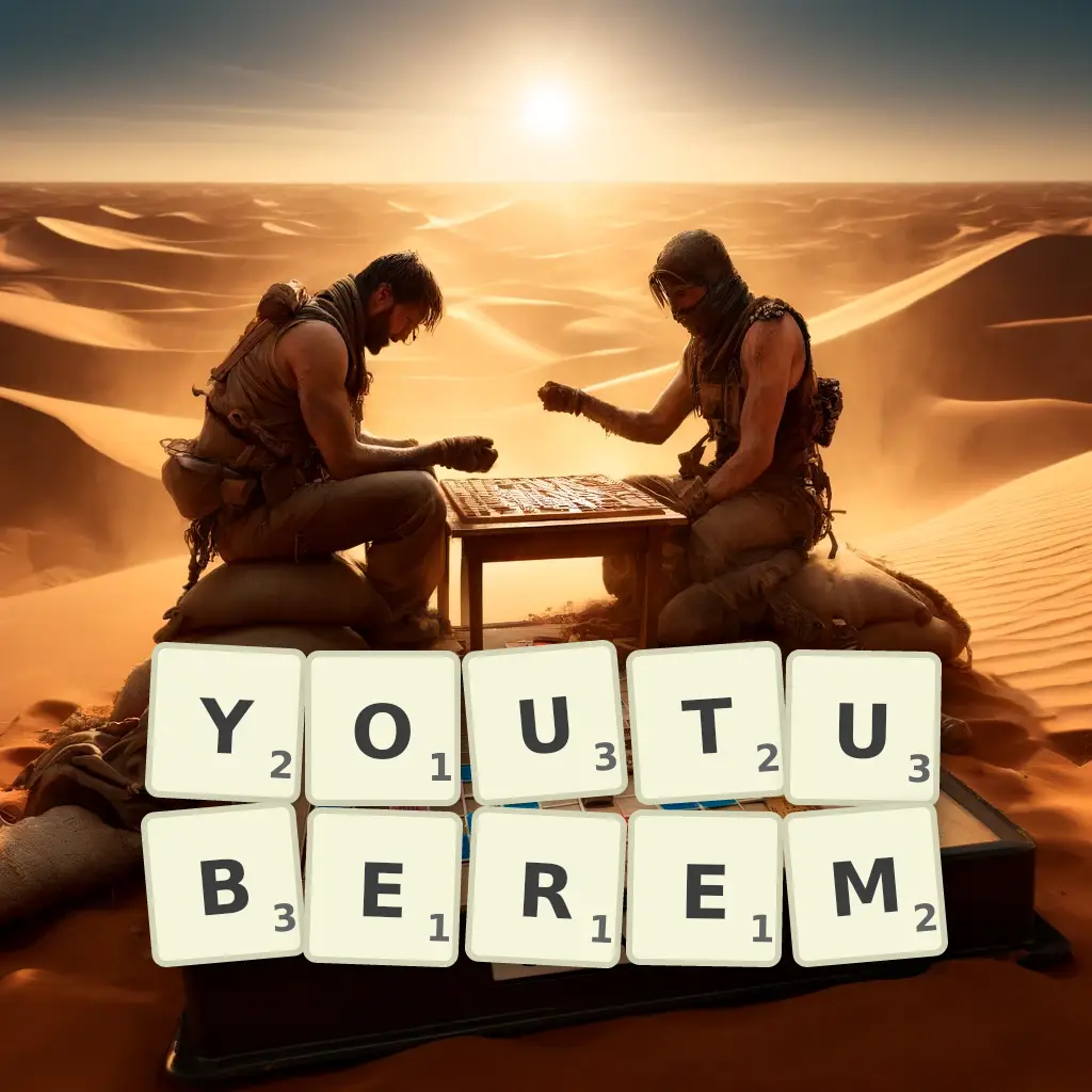 Słowa z liter YOUTUBEREM