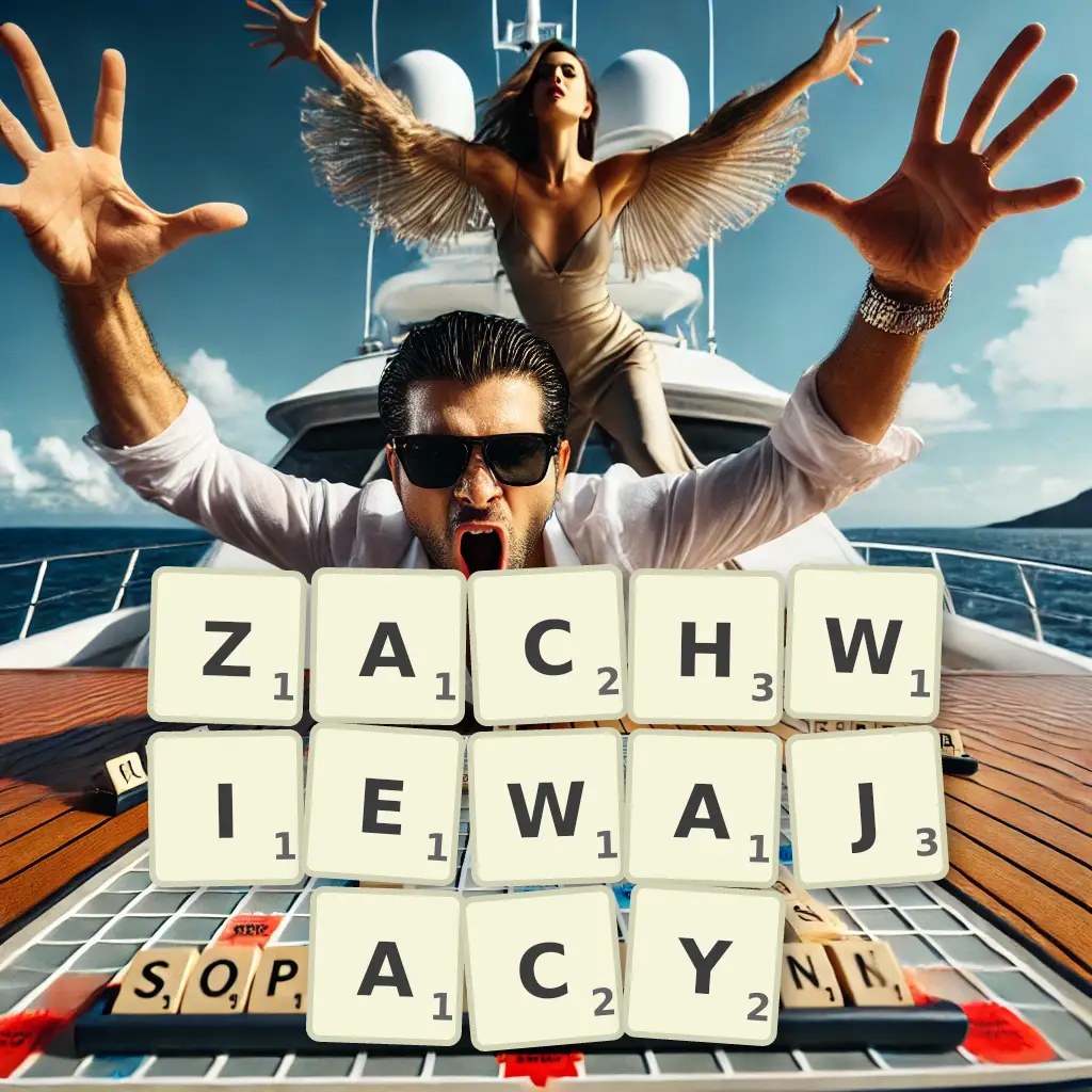 Słowa z liter ZACHWIEWAJĄCY