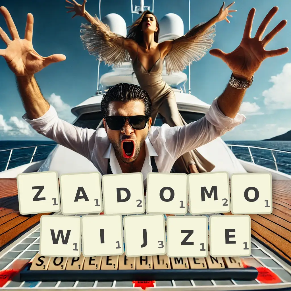 Słowa z liter ZADOMOWIJŻE