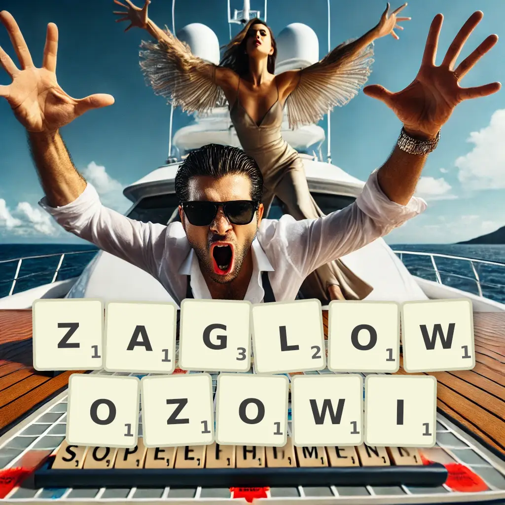 Słowa z liter ŻAGLOWOZOWI