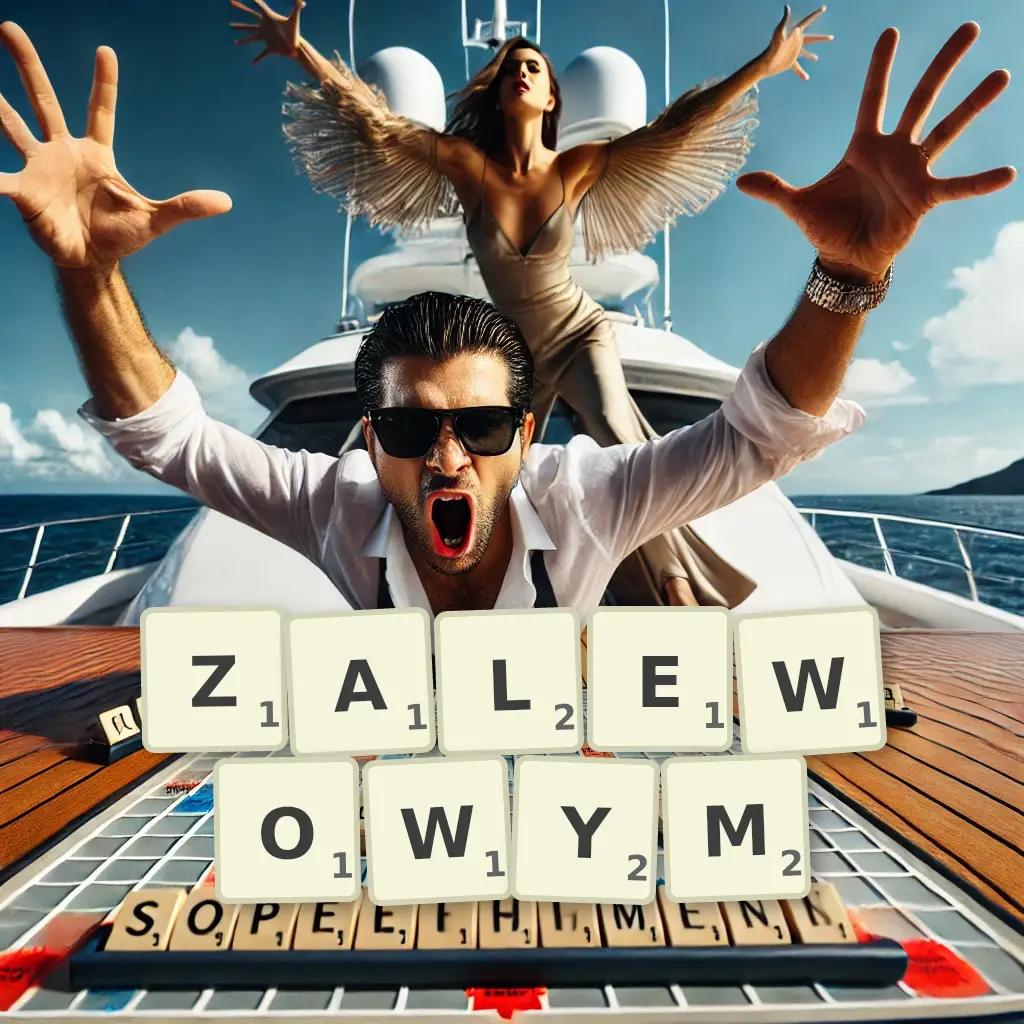 Słowa z liter ZALEWOWYM