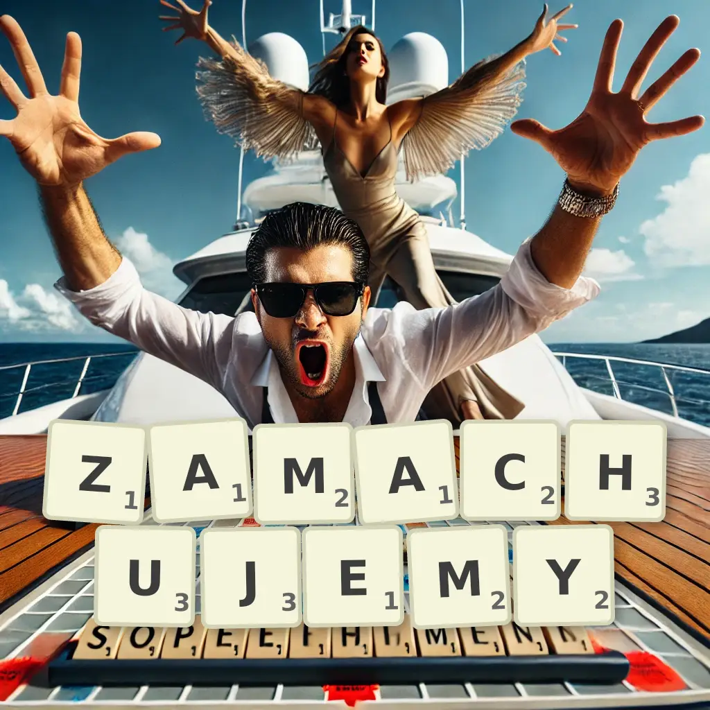 Słowa z liter ZAMACHUJEMY