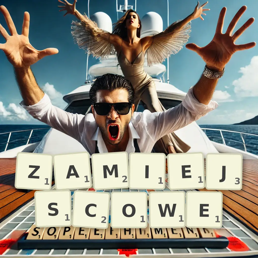 Słowa z liter ZAMIEJSCOWE