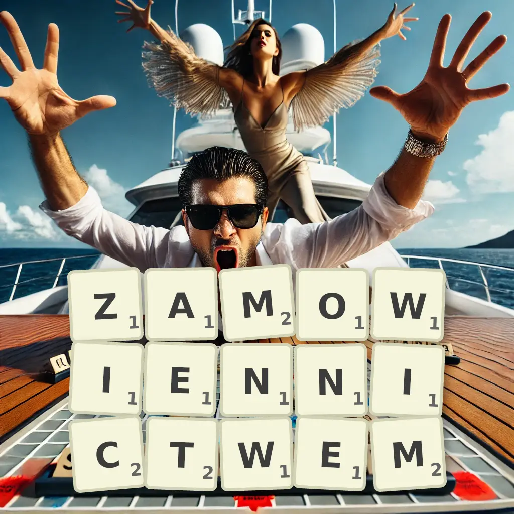 Słowa z liter ZAMÓWIENNICTWEM