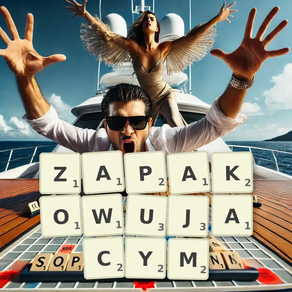 Słowa z liter ZAPAKOWUJĄCYM