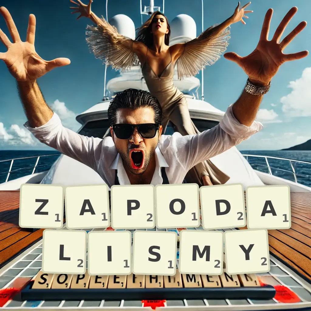 Słowa z liter ZAPODALIŚMY