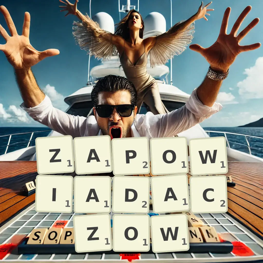 Słowa z liter ZAPOWIADACZÓW