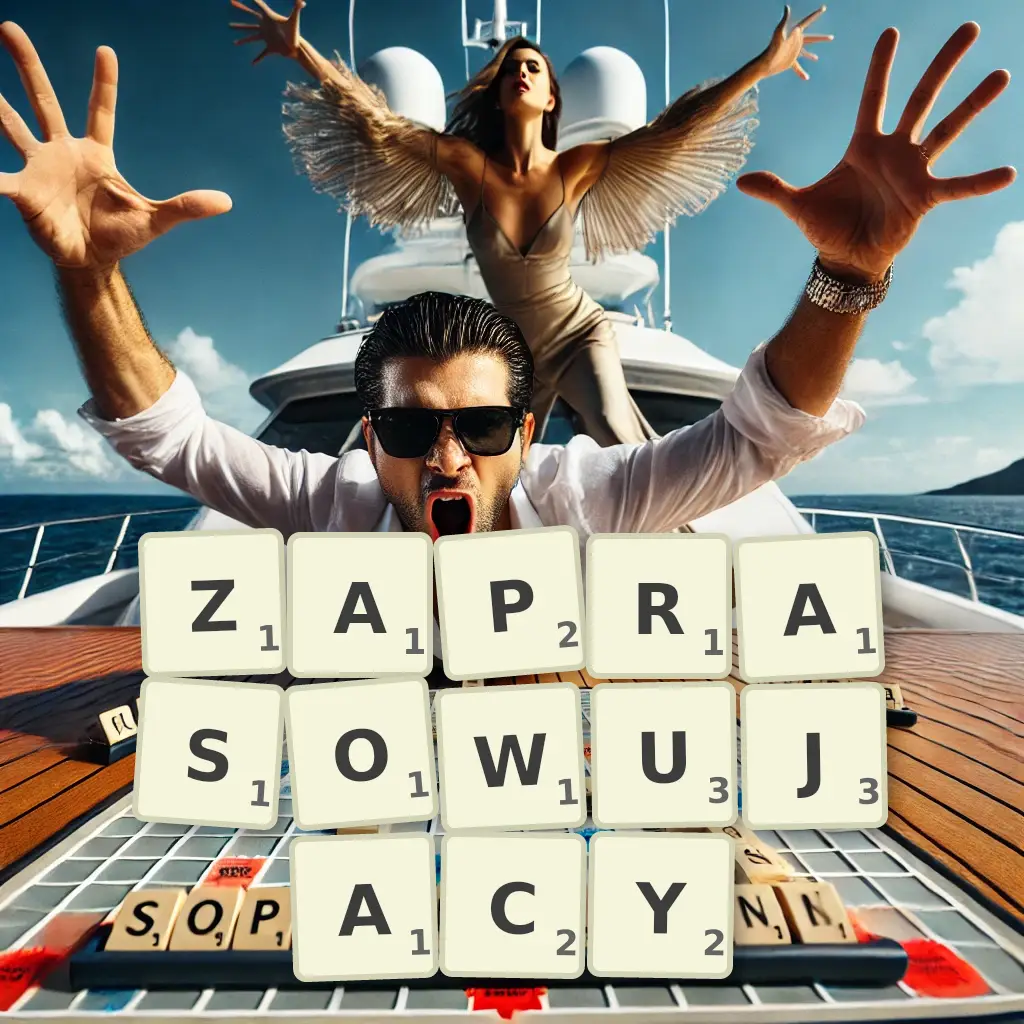 Słowa z liter ZAPRASOWUJĄCY