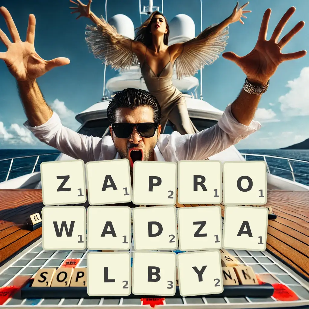 Słowa z liter ZAPROWADZAŁBY