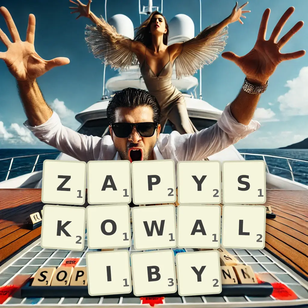 Słowa z liter ZAPYSKOWALIBY