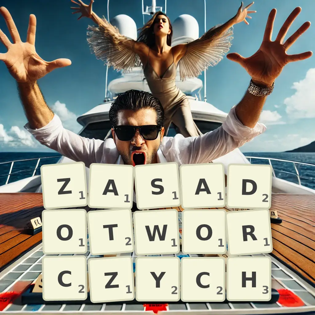 Słowa z liter ZASADOTWÓRCZYCH