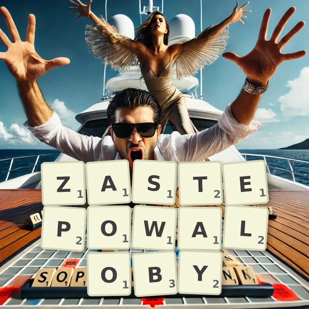 Słowa z liter ZASTĘPOWAŁOBY