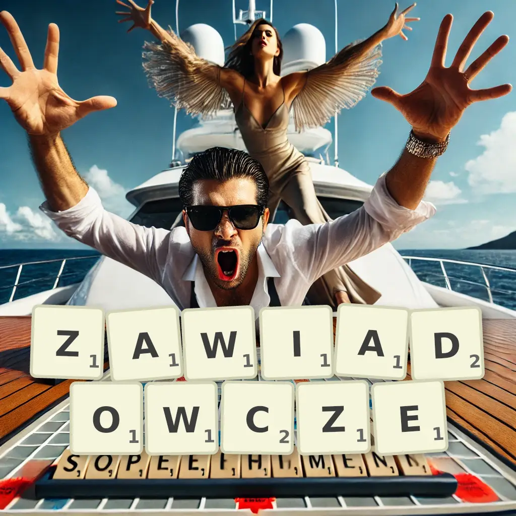 Słowa z liter ZAWIADOWCZE