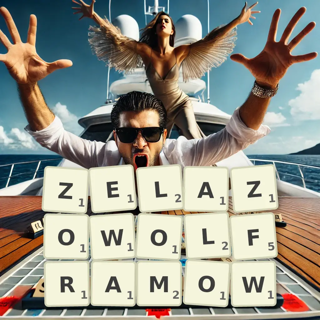 Słowa z liter ŻELAZOWOLFRAMÓW