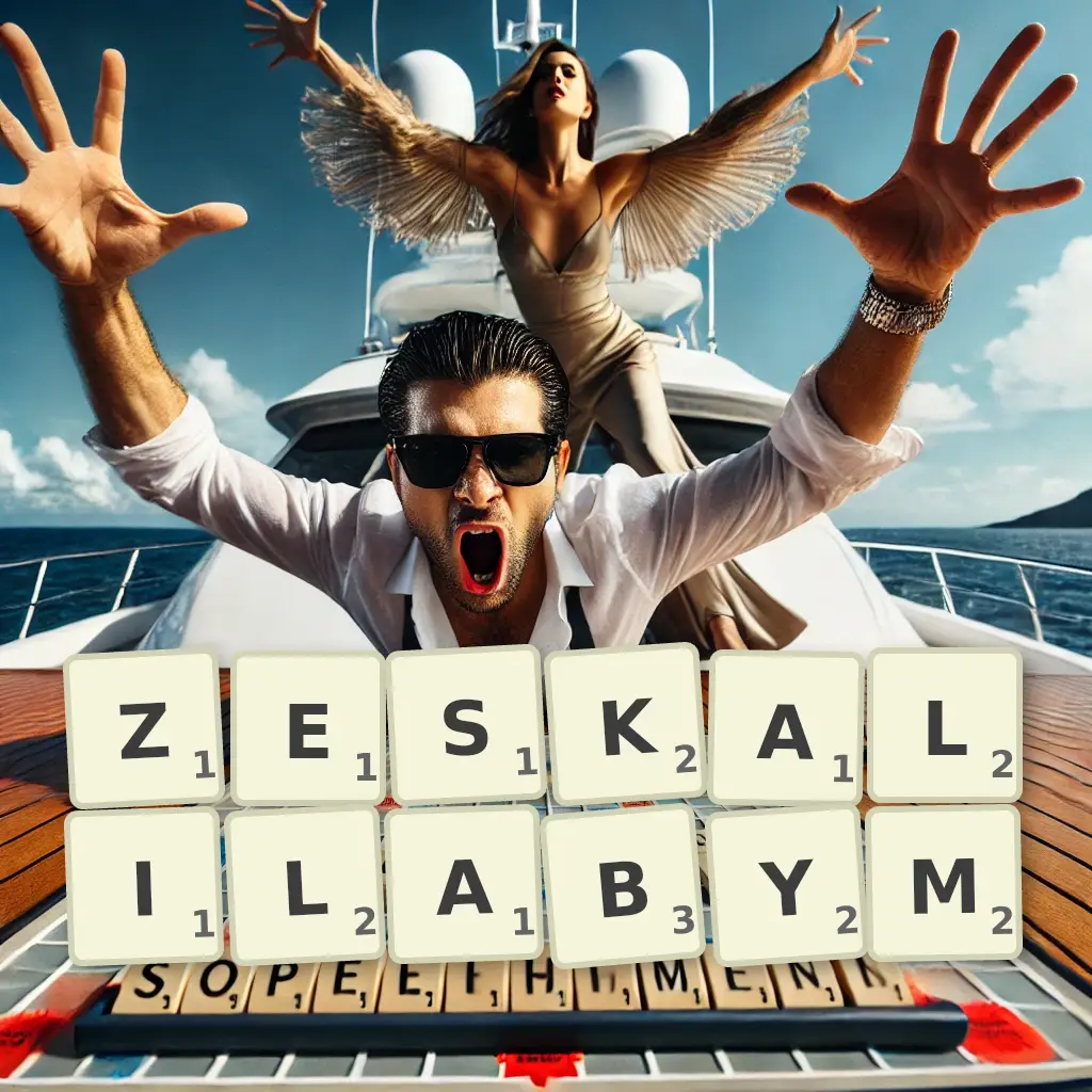 Słowa z liter ZESKALIŁABYM