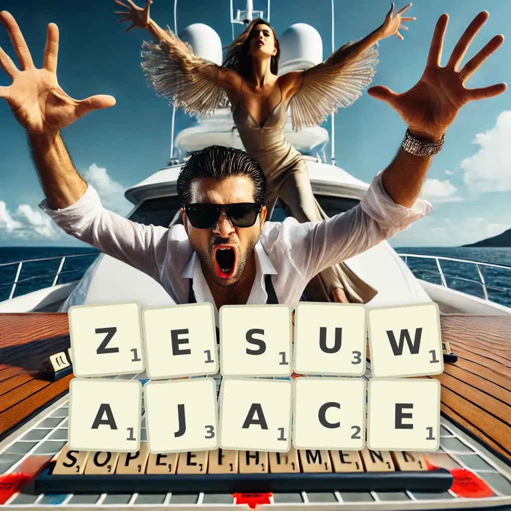 Słowa z liter ZESUWAJĄCE