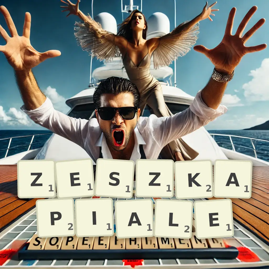 Słowa z liter ZESZKAPIAŁE