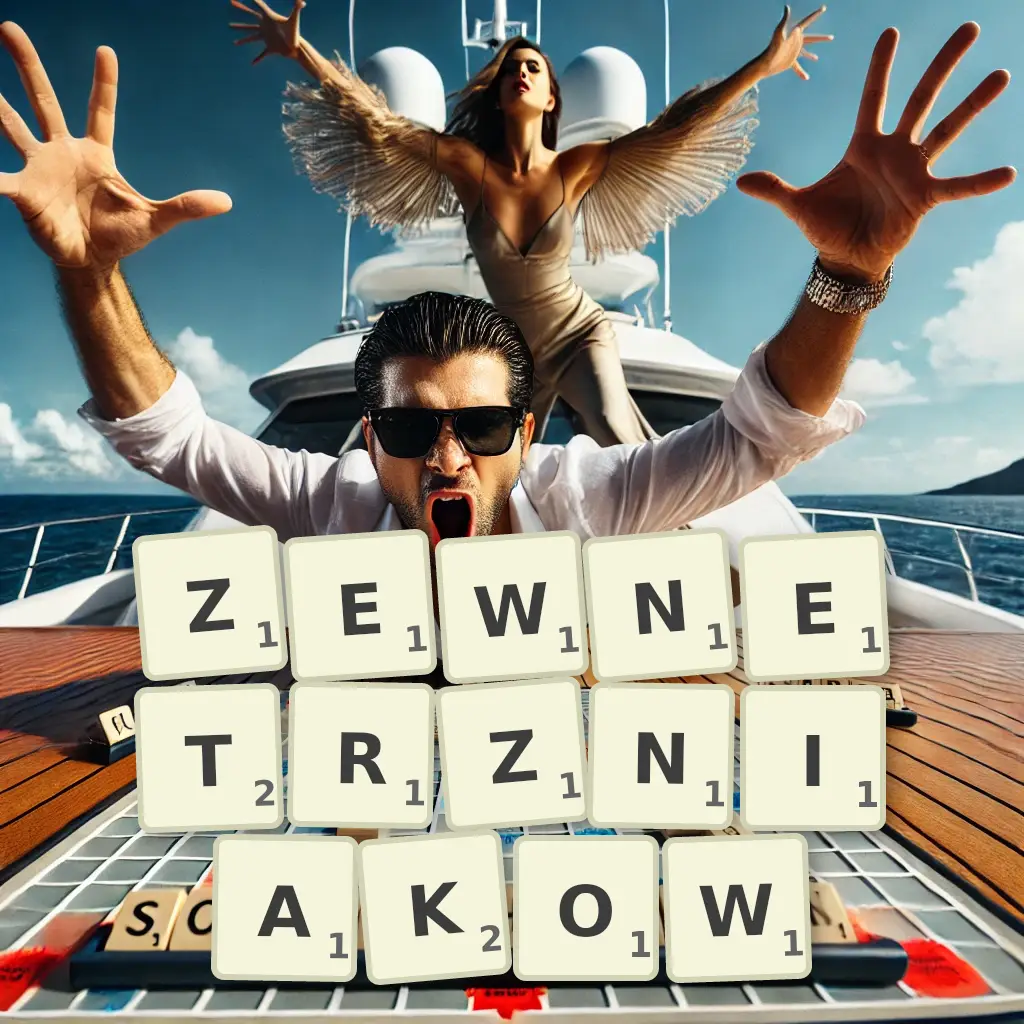 Słowa z liter ZEWNĘTRZNIAKÓW