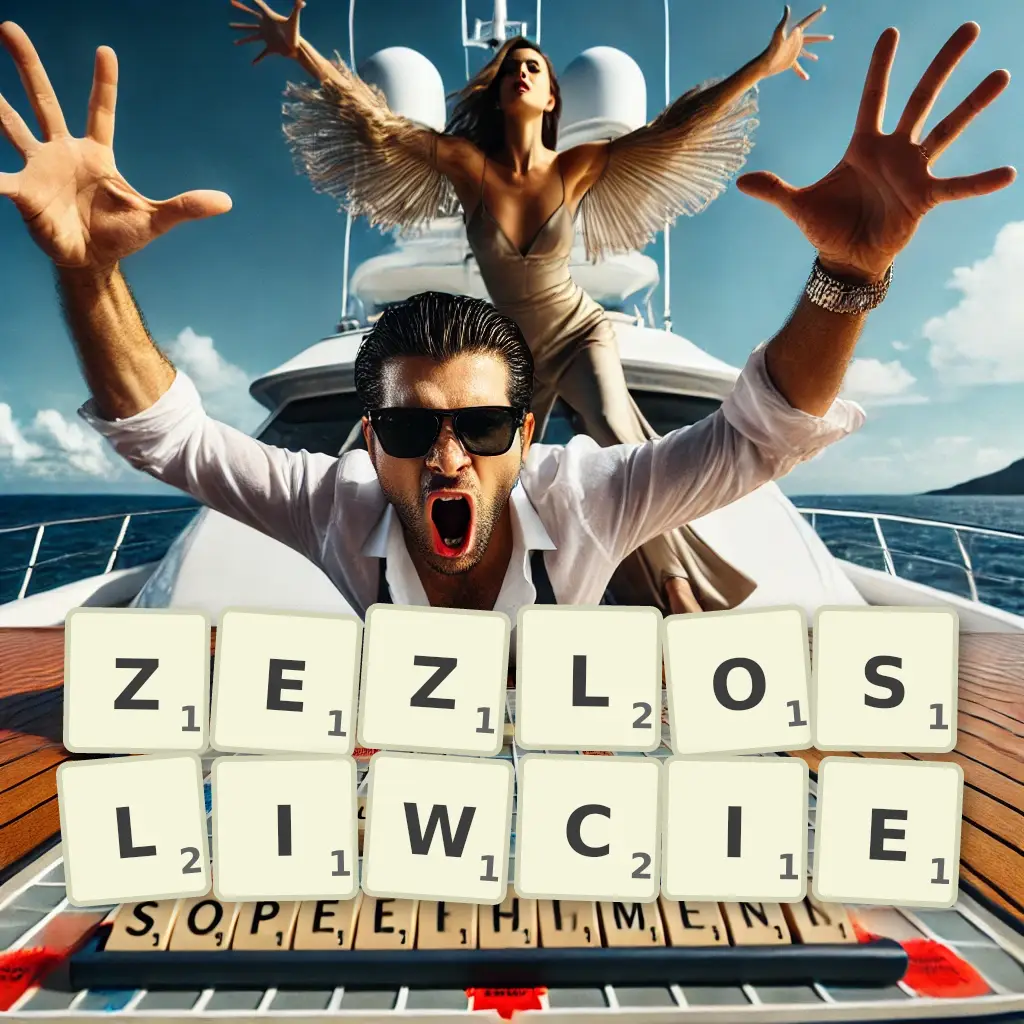 Słowa z liter ZEZŁOŚLIWCIE