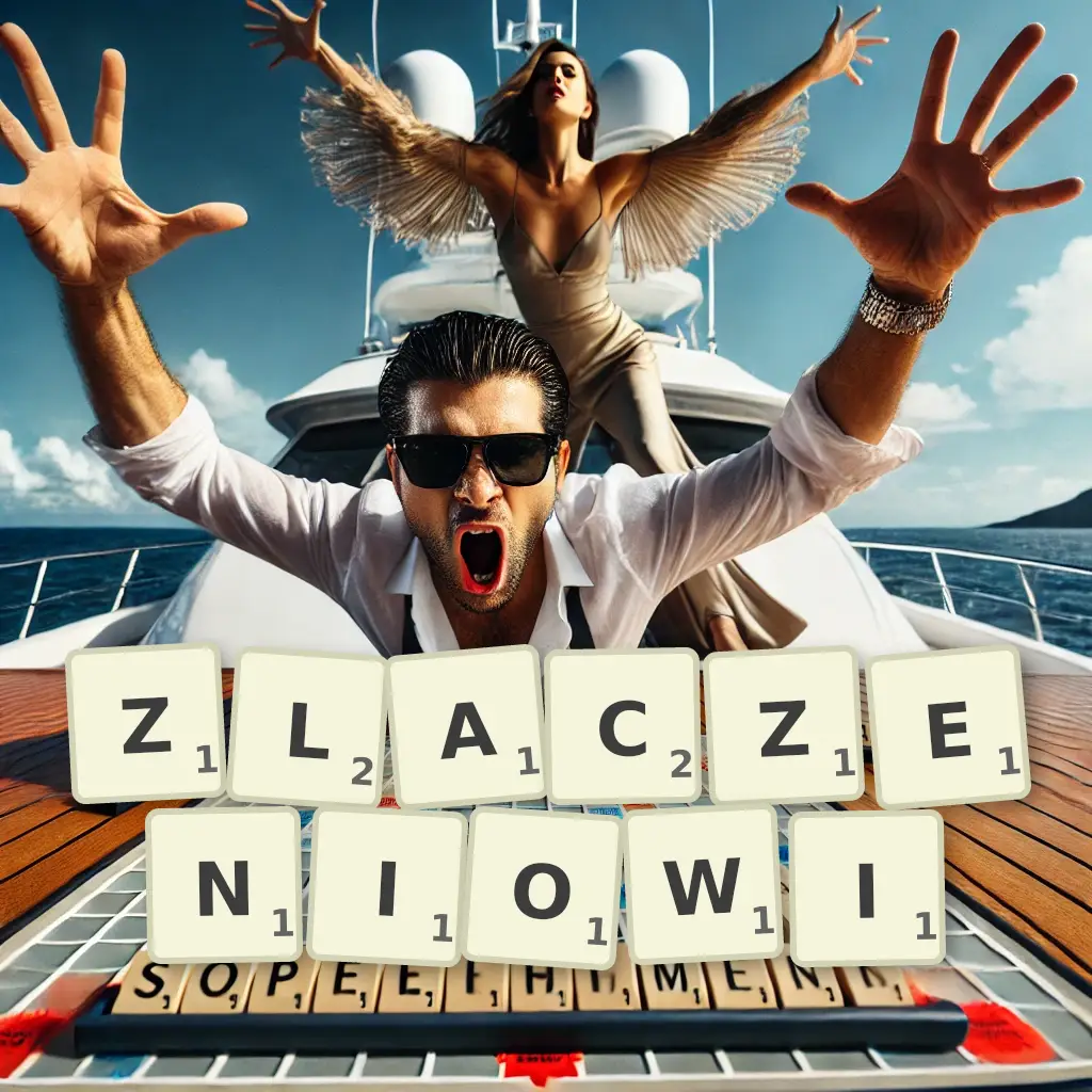 Słowa z liter ZŁĄCZENIOWI